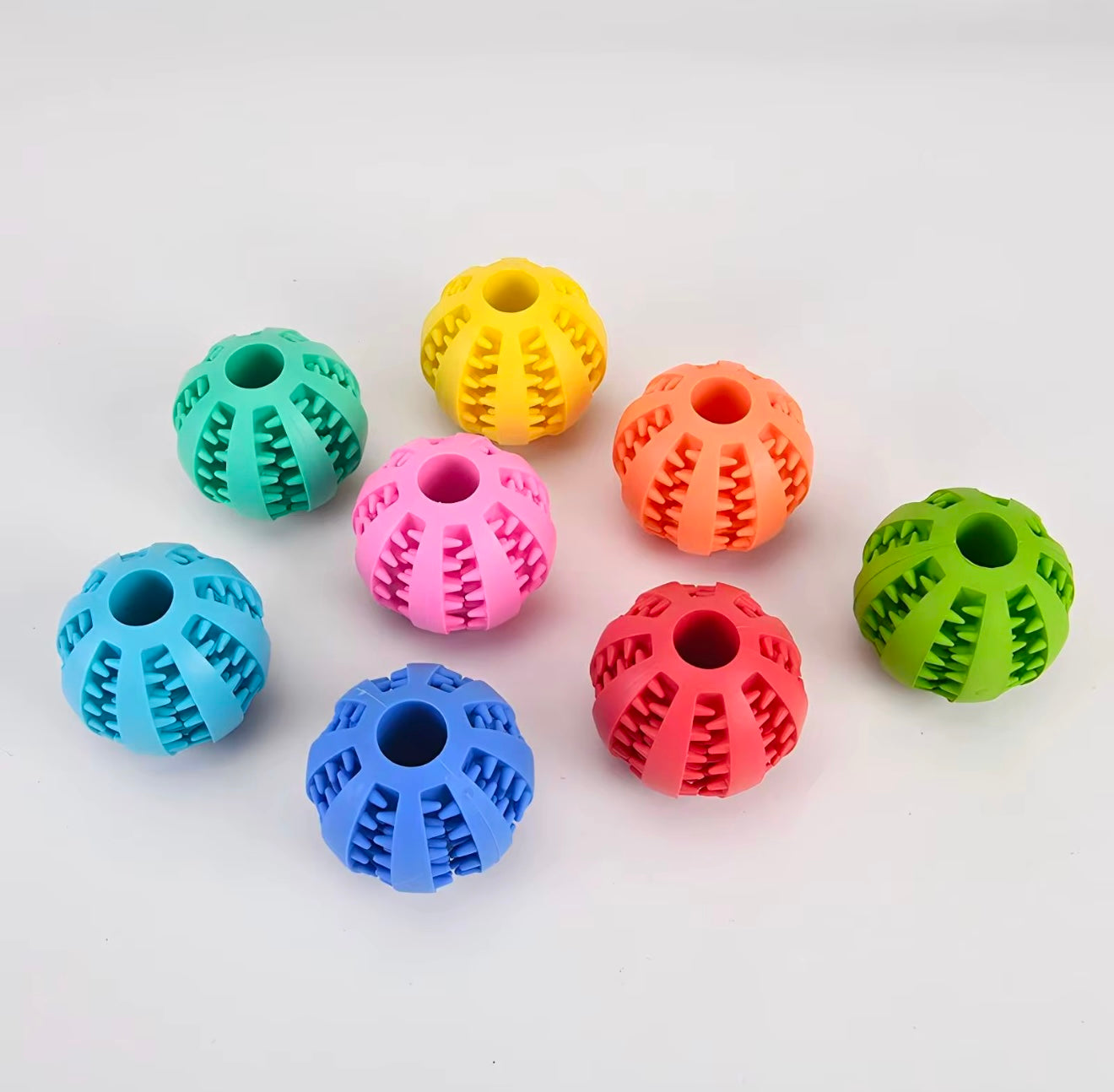 Dog Toy Interactive Durable Soft Rubber Ball