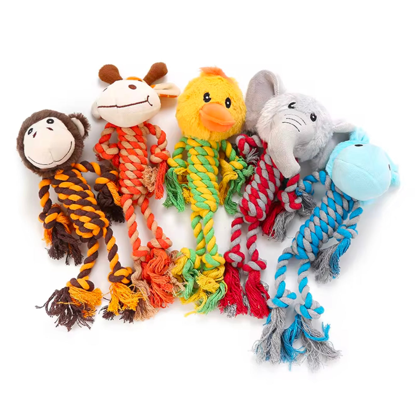 Indestructible Pack Rope Dog Toys