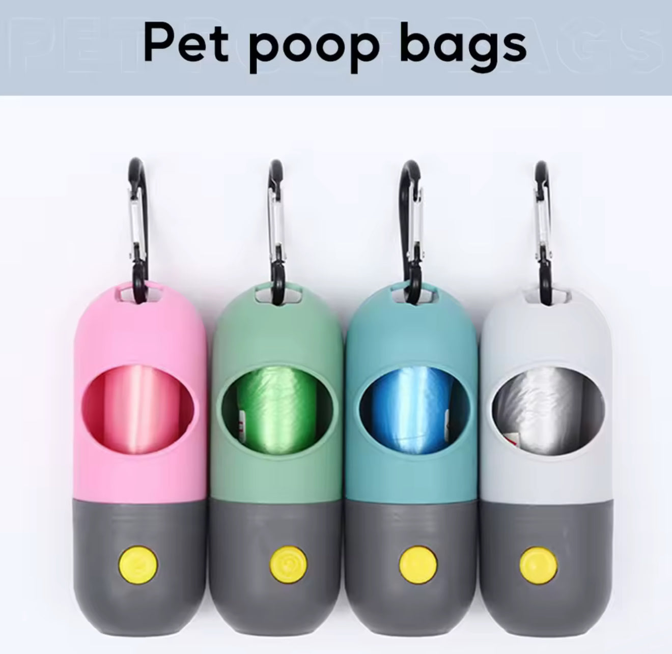 Led Light Dog Poop Bags Dispenser